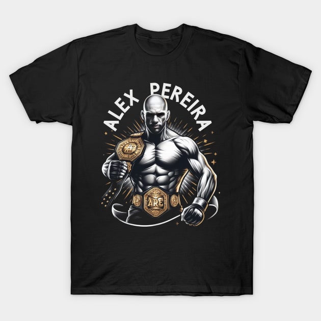 Alex Pereira T-Shirt by unn4med